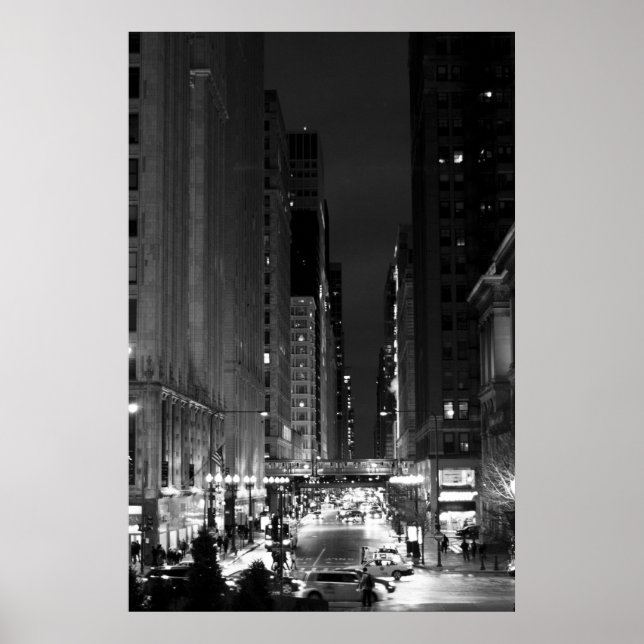 Washington Street - Chicago, IL Poster (Framsidan)