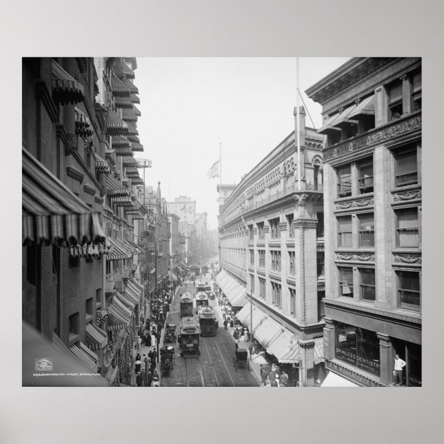 Washington Street Poster (Framsidan)