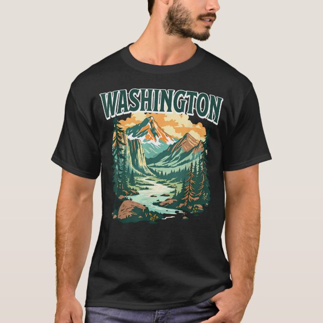 Washington T Shirt (Framsida)