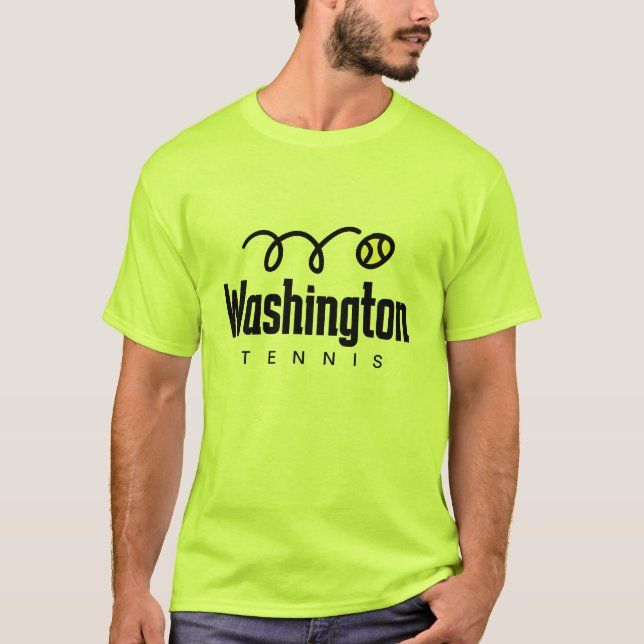 Washington tennis sport t shirt (Framsida)