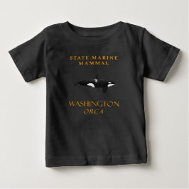 Washington Territory Marina Däggdjur Orca T Shirt