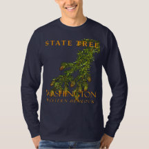 Washington Territory Träd Västra Hemlock Gran