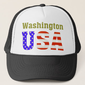 Washington USA! Truckerkeps