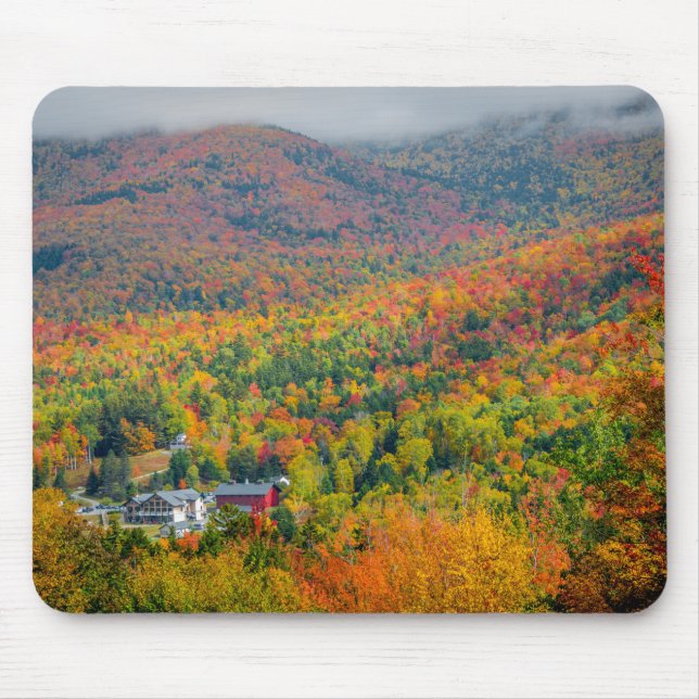 Washington Valley i hösten Mousepad Musmatta (Framsidan)