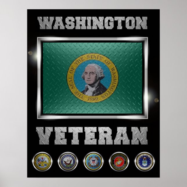 Washington Veteran poster (Framsidan)