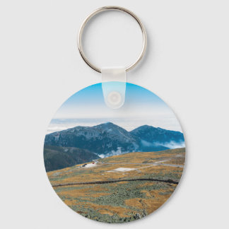 Washington View från Top Button Keychain Nyckelring