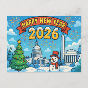 WASHINGTON-vykort Vykort