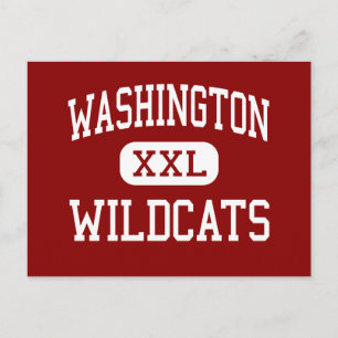 Washington - Wildcat - High - Kansas City Kansas Vykort