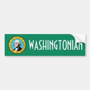 Washingtonan - USA Bildekal