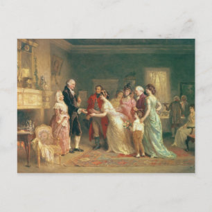 Washington's Birthday, 1798 Vykort