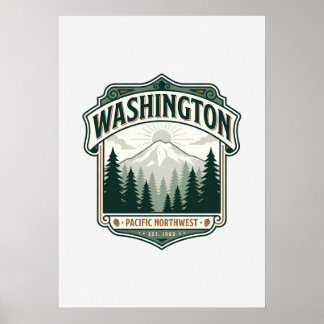 Washingtons delstatliga kulturarv poster