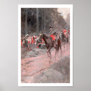 Washingtons reat från Underbara Meadows Poster