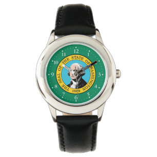 Washingtons statsflagga armbandsur