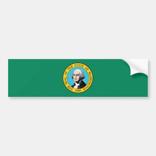 Washingtons statsflagga bildekal