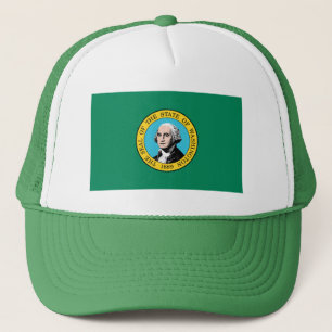 Washingtons statsflagga keps