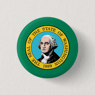 Washingtons statsflagga knapp