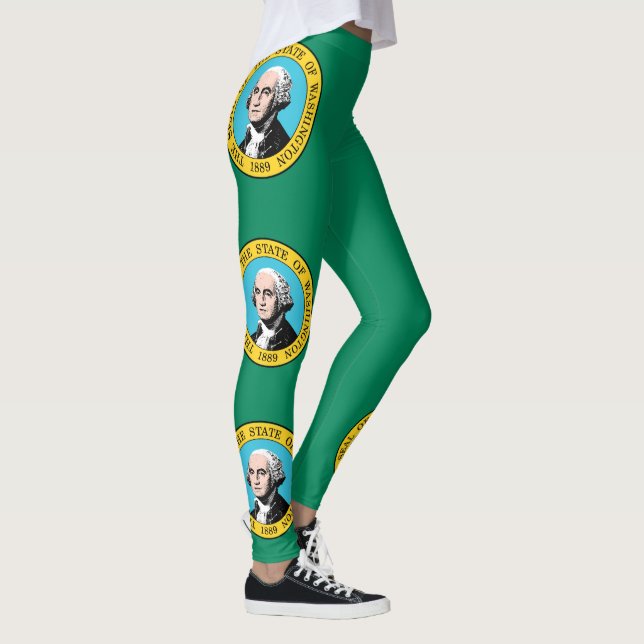 Washingtons statsflagga leggings (Höger)