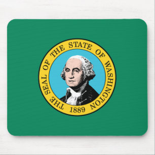 Washingtons statsflagga musmatta