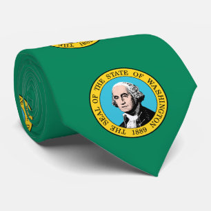 Washingtons statsflagga slips