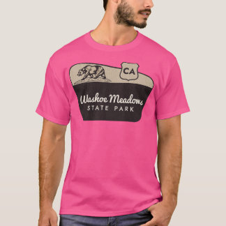 Washoe Meadows State Park California Välkomsttecke T Shirt