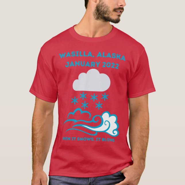 Wasilla T Shirt (Framsida)