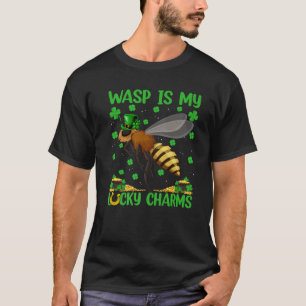Wasp är min Lucky Charms Wasp St. Patrick's Day T Shirt