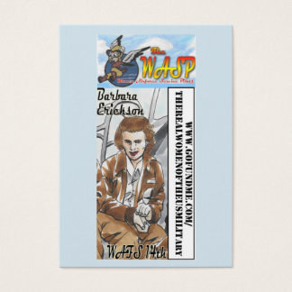 WASP Barbara Erickson Trading Card Visitkort