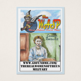 WASP Eleanor Roosevelt Trading Card Visitkort