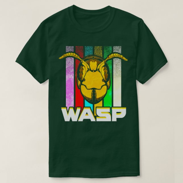 WASP-Insekt T Shirt (Design framsida)