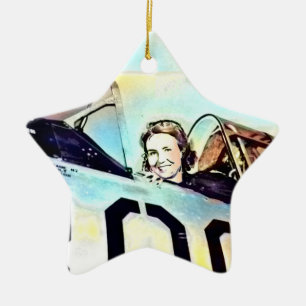 WASP Kvinnlig Lufttjänst Pilot Ornament