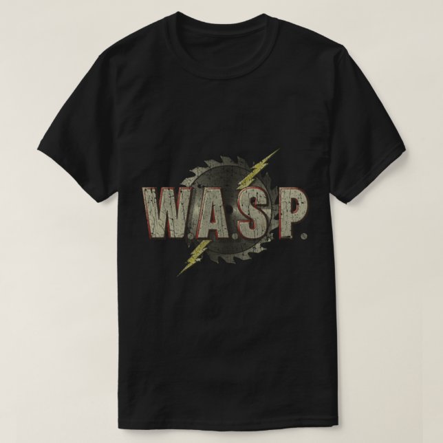 WASP Los Angeles 1982 T Shirt (Design framsida)