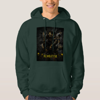 Wasp Riot Streetwear Warrior Grafik Hoodie