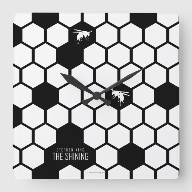 Wasps Fyrkantig Klocka (Framsida)