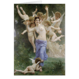 Wasps Nest av Bouguereau Hälsningskort
