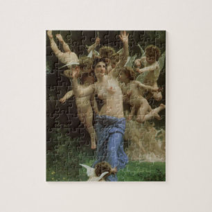 Wasp's Nest av William Adolphe Bouguereau Pussel