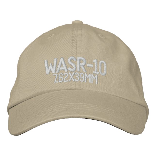 WASR-10 - Broiderat Hat Broderad Keps (Framsida)