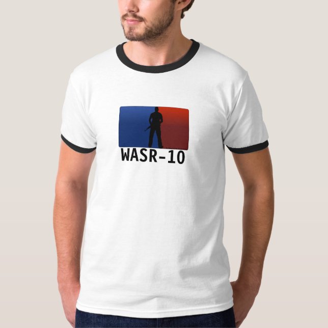 WASR 10 - Högre serieskjorta Tee Shirt (Framsida)