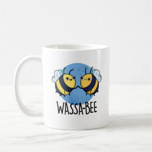 Wassabee Funny Wasabi Bee Pun Kaffemugg