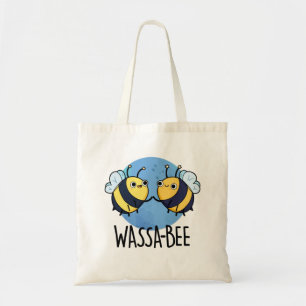 Wassabee Funny Wasabi Bee Pun Tygkasse
