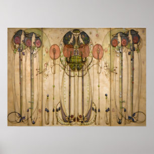 Wassail - Charles Mackintosh Poster