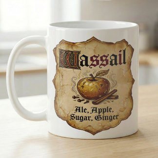 Wassail Kryddad Äpple Ale Recept Kaffemugg