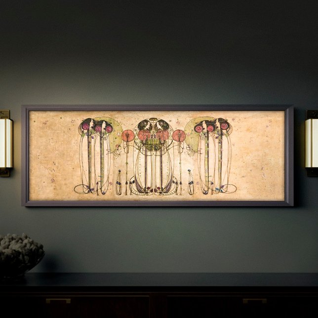 Wassail Mackintosh Art Deco Wall Decor Poster (Skapare uppladdad)