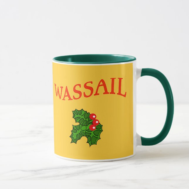 Wassail mugg för Eggnog eller varm choklad (Höger)