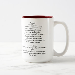 Wassail receptmugg Två-Tonad mugg