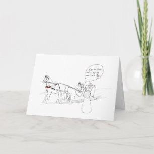 Wassailing Helgdag Card Kort