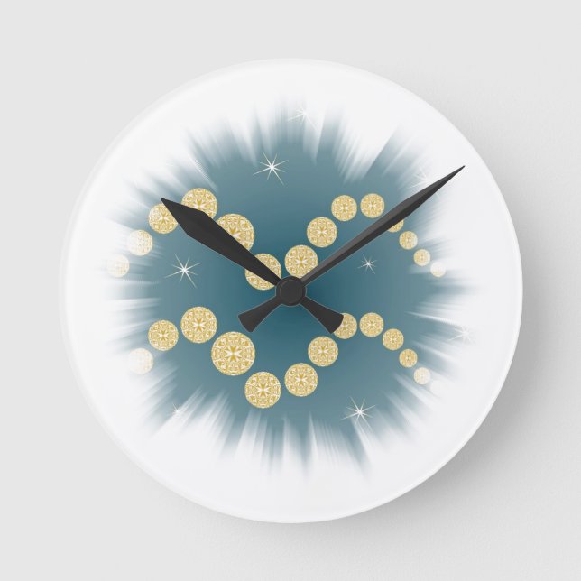 Wassermann 21. Januar bis 18. Februar Uhr Rund Klocka (Framsida)