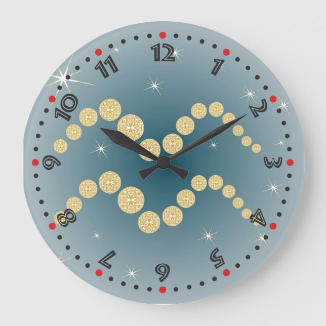 Wassermann 21. Januar bis 18. Februar Uhr Stor Klocka (Framsida)