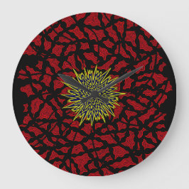 Wassermolekül 5 stor klocka