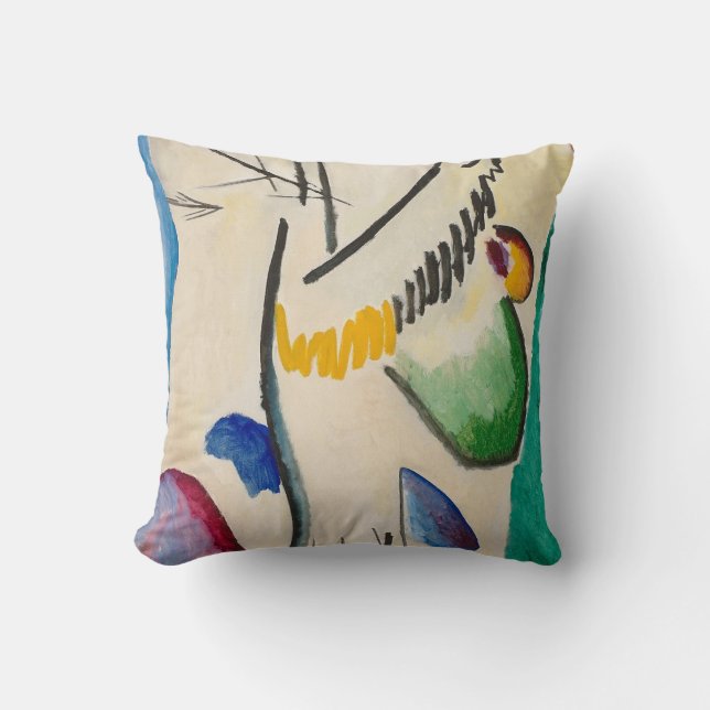 Wassily Kandinsky Abstrakt Artwork Kudde (Framsida)