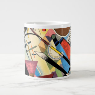 Wassily Kandinsky Accompagnement en noir Jumbo Mugg